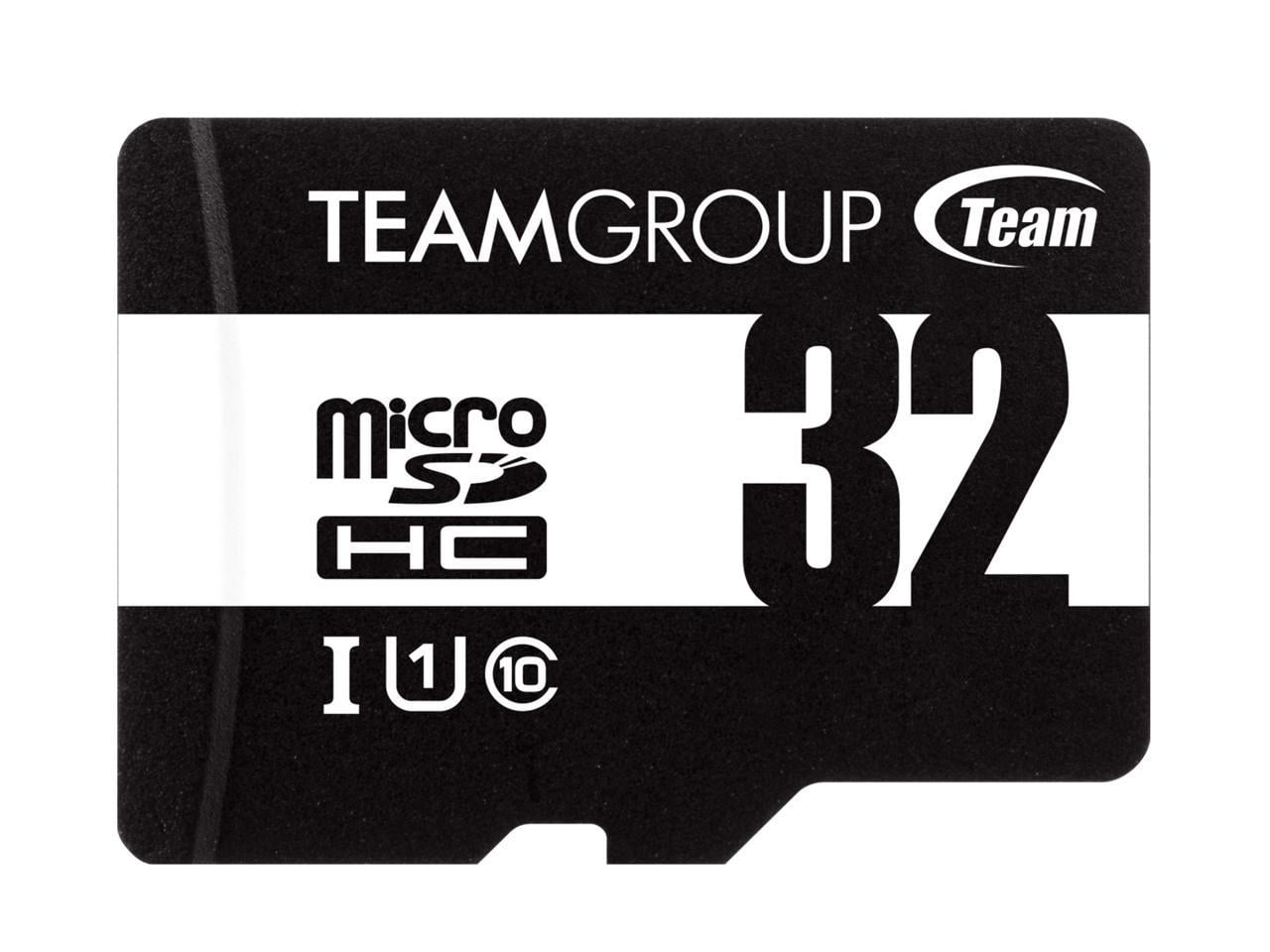 Team 32GB microSDHC UHSI/U1 Class 10 Memory Card with Adapter, Speed Up to 100MB/s