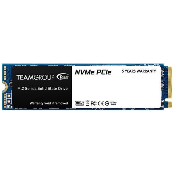 Team Group MP34 M.2 2280 2TB PCIe 3.0 x4 with NVMe 1.3 3D NAND Internal Solid State Drive (SSD) TM8FP4002T0C101