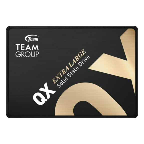 Team Group QX 2.5" 4TB SATA III 3D NAND Internal Solid State Drive (SSD), Speed up to 560MB/s, Laptop & PC Desktop compatible (T253X7004T0C101)