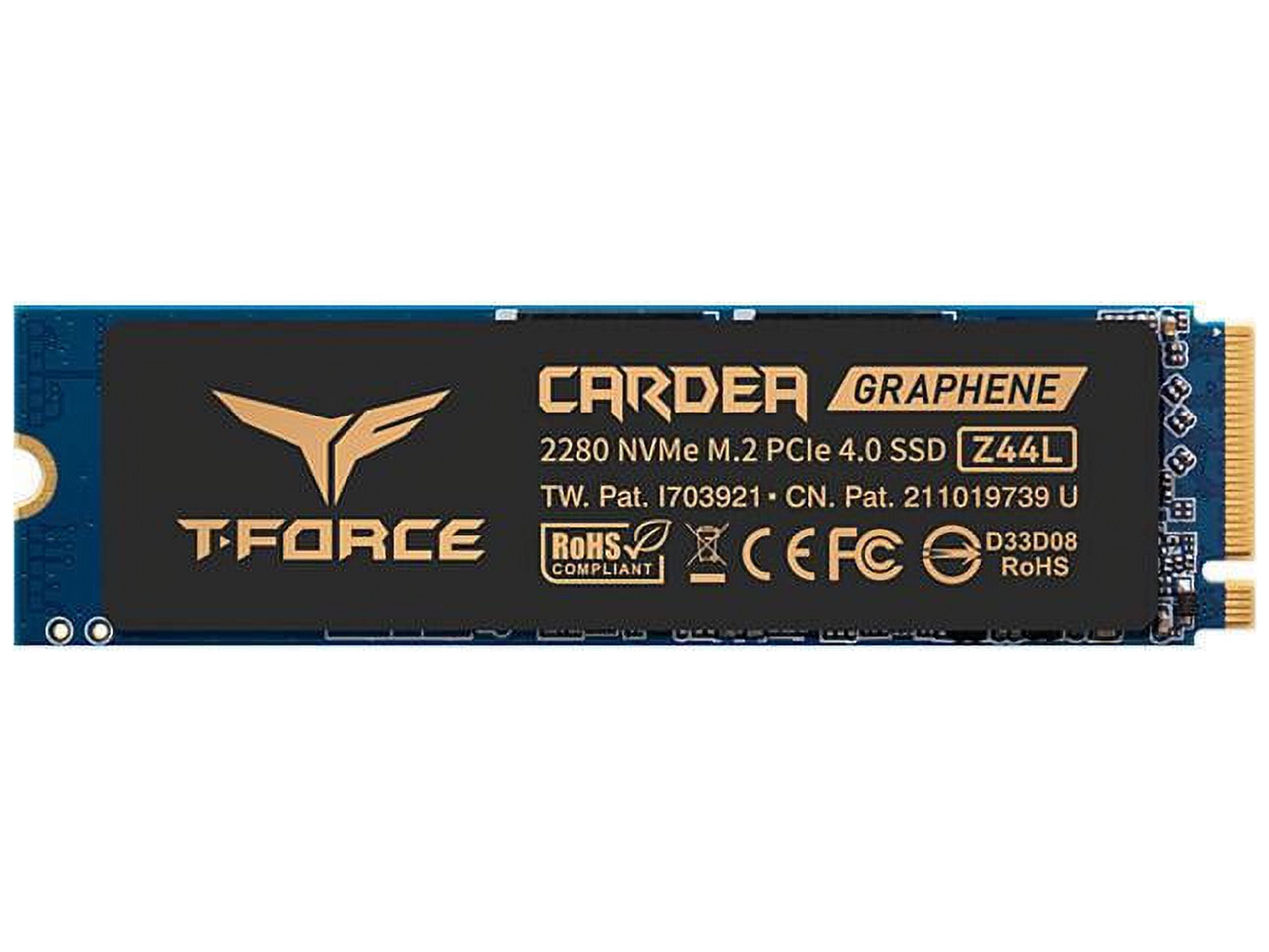 Team Group T-FORCE CARDEA Z44L 1TB PCIe Gen4 x4, NVMe 3D NAND