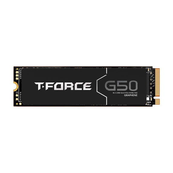 Team Group T-FORCE G50 M.2 2280 512GB PCIe 4.0 x4 with NVMe 1.4 TLC Internal Solid State Drive (SSD) TM8FFE512G0C129