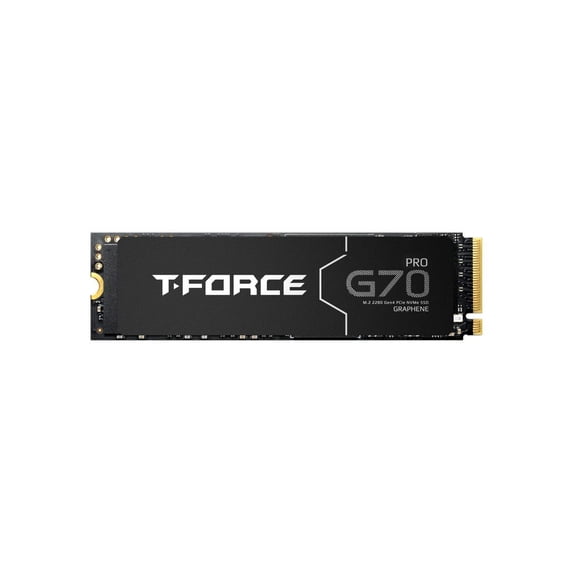 Team Group T-FORCE G70 PRO Graphene M.2 2280 4TB PCIe 4.0 x4 with NVMe 1.4 TLC Internal Solid State Drive (SSD) TM8FFH004T0C129