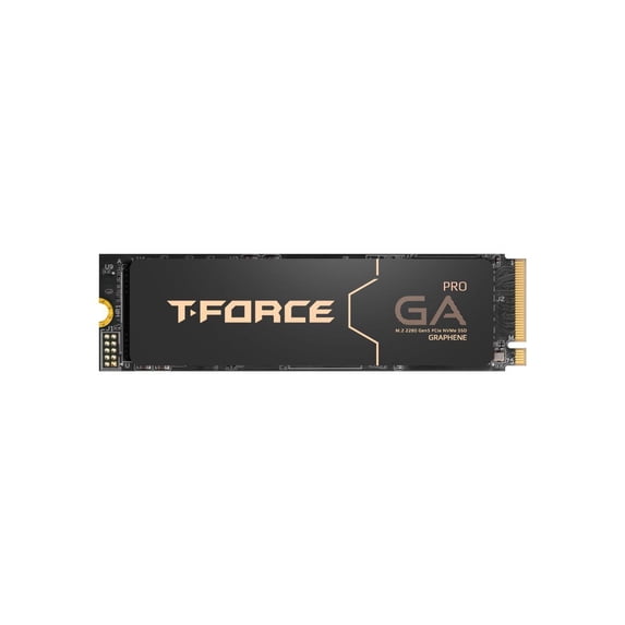 Team Group T-FORCE GA PRO M.2 2280 4TB PCIe Gen5.0x4 with DRAM CACHE with NVMe 3D NAND Internal Solid State Drive (SSD) TM8FFJ004T0C129