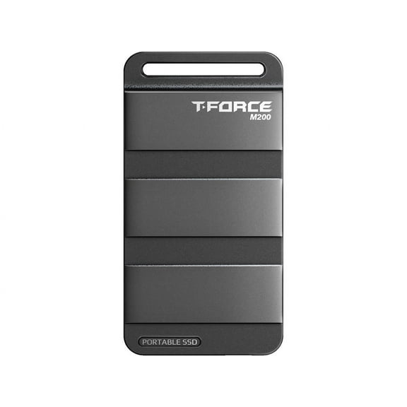 Team Group T-FORCE M200 2TB Portable SSD USB3.2 Gen 2x2 Type-C, Read/Write 2000MB/s Compatible with PS5 & Xbox & Chrome OS (T8FED9002T0C102)