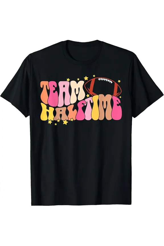 Team Halftime Super Football Day Group Matching T-Shirt