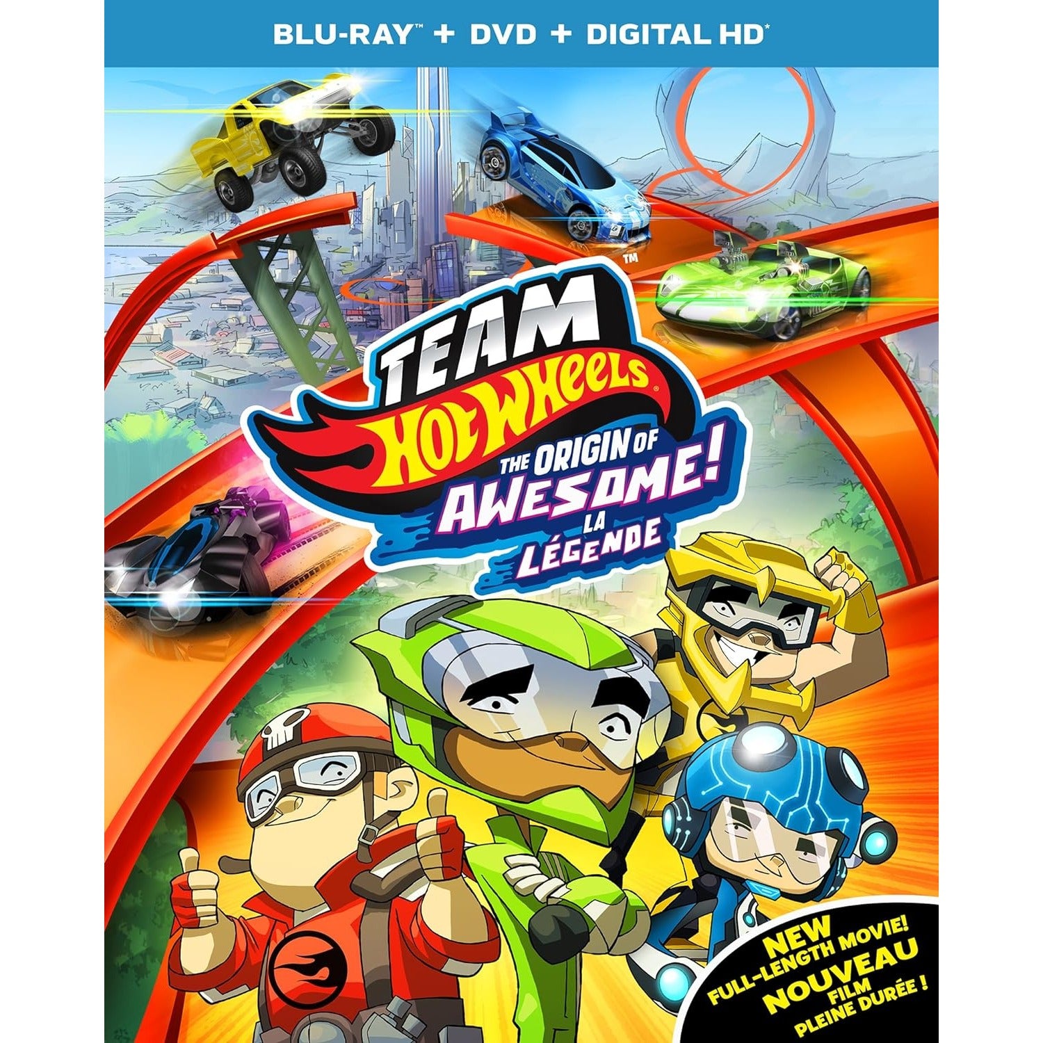 Team Hot Wheels: The Origin of Awesome! [Blu-Ray] - Walmart.com