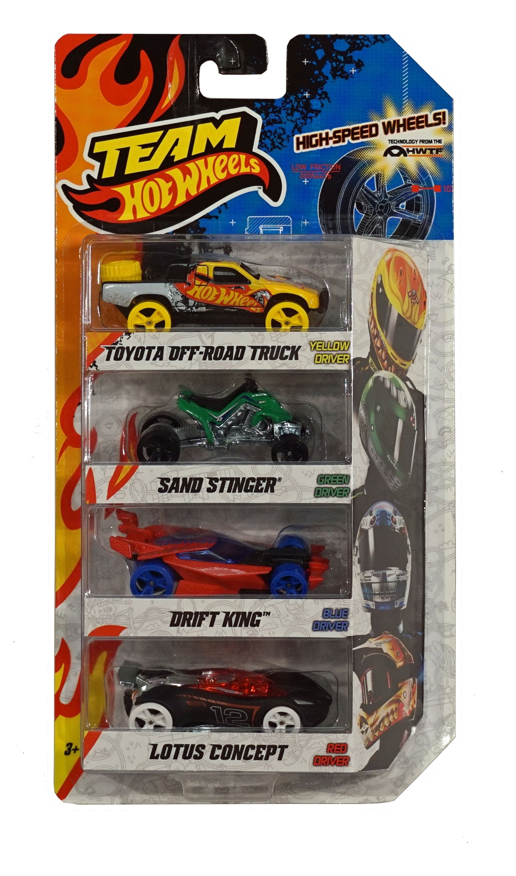 Hot wheels 4 car pack on sale