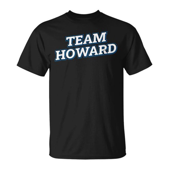 Team Howard Relatives Last Name Family Matching TShirt