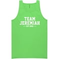thumbnail image 1 of Team Jeremiah Est 2022 Neon Tank Top, 1 of 1
