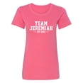thumbnail image 1 of Team Jeremiah Est 2022 Womens crewneck tee, 1 of 2