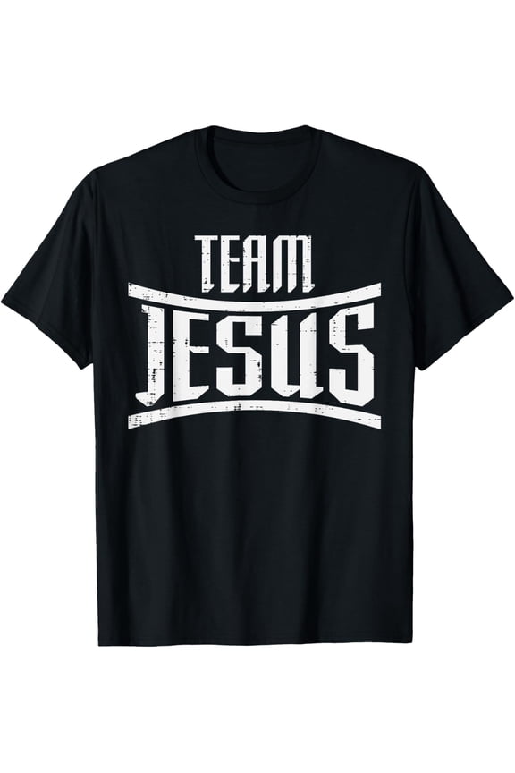 Team Jesus Catholic Jesus Religious Christian Men Women Kids T-Shirt