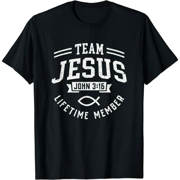 Team Jesus Christian Faith Religious Men Women Gift T-Shirt