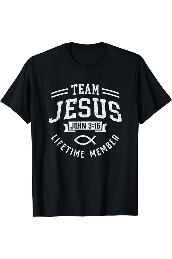 Team Jesus Christian Faith Religious Men Women Gifts T-Shirt