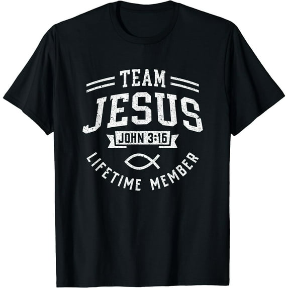 Team Jesus Christian Faith Religious Men Women Gifts T-Shirt