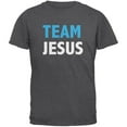 thumbnail image 1 of Team Jesus Dark Heather Adult T-Shirt - Small, 1 of 1