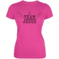 thumbnail image 1 of Team Jesus Juniors Soft T Shirt Hot Pink MD, 1 of 1