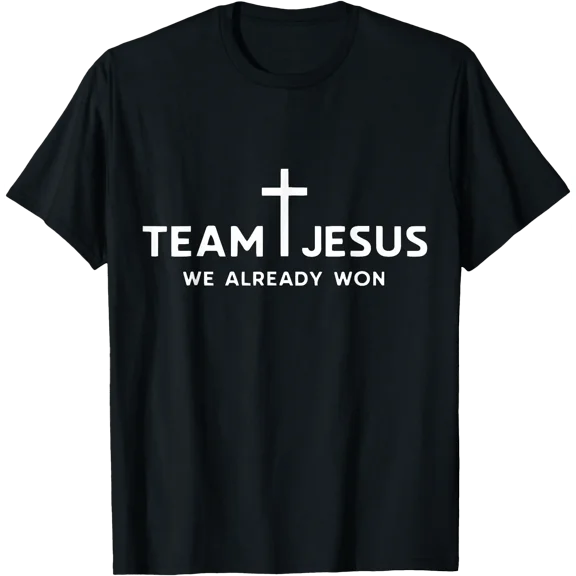 Team Jesus Matching Christian Group Couple Friends T-Shirt