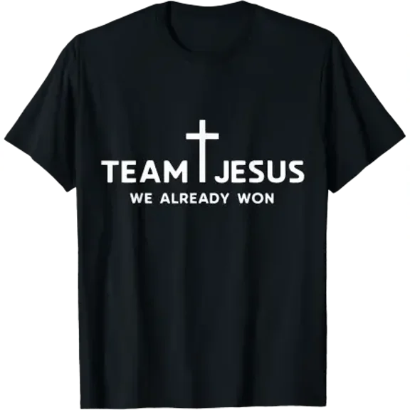 Team Jesus Matching Christian Group Couple Friends T-Shirt