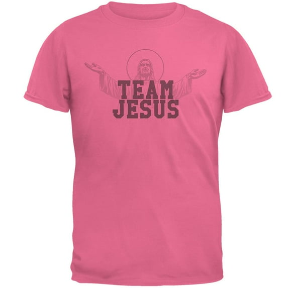 Team Jesus Mens T Shirt Azalea X-LG