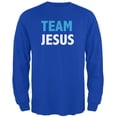 thumbnail image 1 of Team Jesus Royal Adult Long Sleeve T-Shirt - Medium, 1 of 1