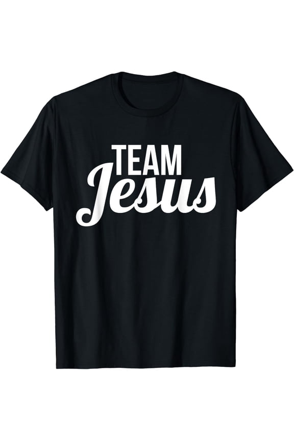 Team Jesus Shirt Vintage Bold Cool Christian Tee T-Shirt