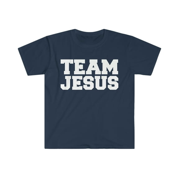 Team Jesus Unisex T-shirt S-3XL Christian Faith Jesus Follower God