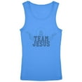 thumbnail image 1 of Team Jesus Youth Girls Tank Top Carolina Blue YMD, 1 of 1