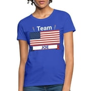 Team Joe Usa American Flag Star Stripe Women's T-Shirt