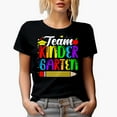 thumbnail image 1 of Team Kindergarten, School Teachers, Black T-Shirt, Small, 1 of 5
