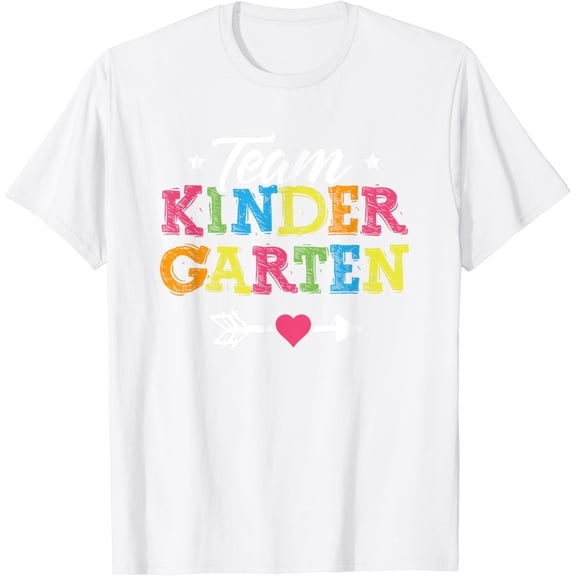 Team Kindergarten Shirt Teacher Student Kids Back To School T-Shirt