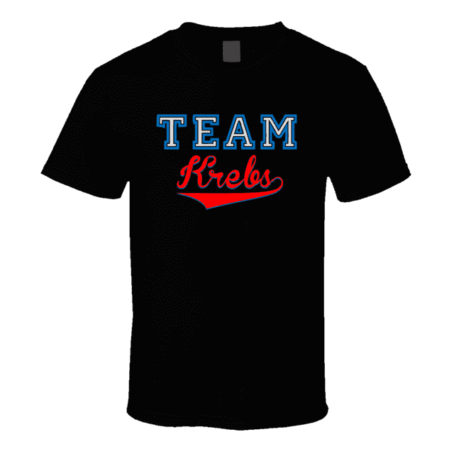 Team Krebs Custom Graphic Sports Last Name Family Reunion T Shirt
