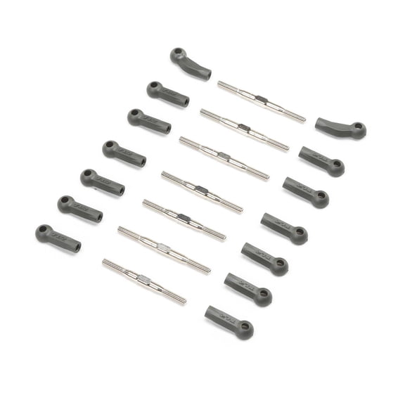 Team Losi Racing HD Turnbuckle Kit Titanium 22X-4 2.0 TLR-1313