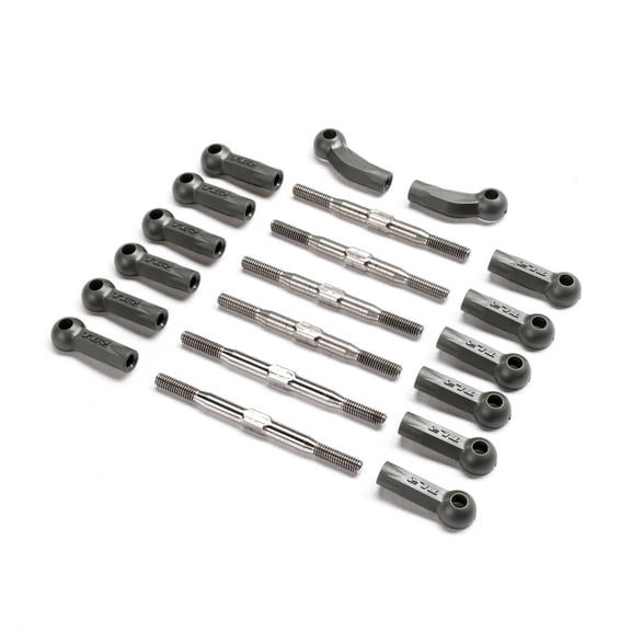 Team Losi Racing HD Turnbuckle Kit Titanium 22X TLR-1080