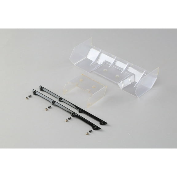 Team Losi Racing Polycarbonate Wing Pre CutClear 8/E/T 4.0 TLR340004 Gas Car/Truck Option Parts