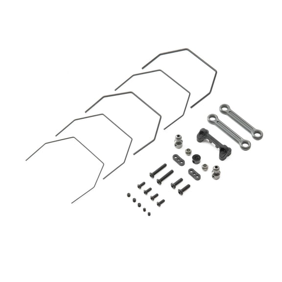 Team Losi Racing Rear Sway Bar Set Laydown 22 4.0 TLR334040 Electric Car/Truck Option Parts