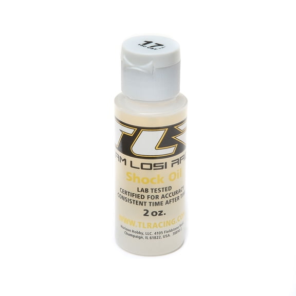 Team Losi Racing SILICONE SHOCK OIL 17.5WT 150CST 2OZ TLR74001 Electric Car/Truck Option Parts