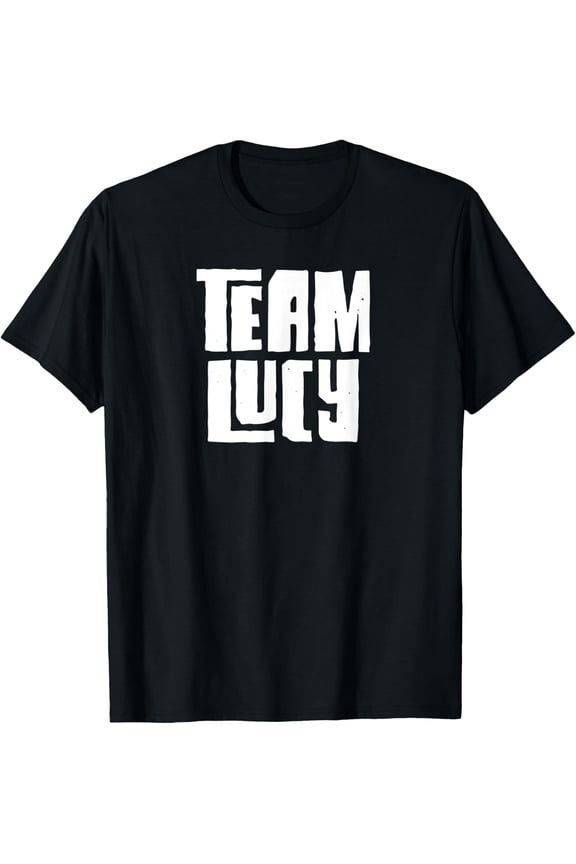 Team Lucy Daughter Granddaughter Mom Dad Sports Group T-Shirt Size S-5XL