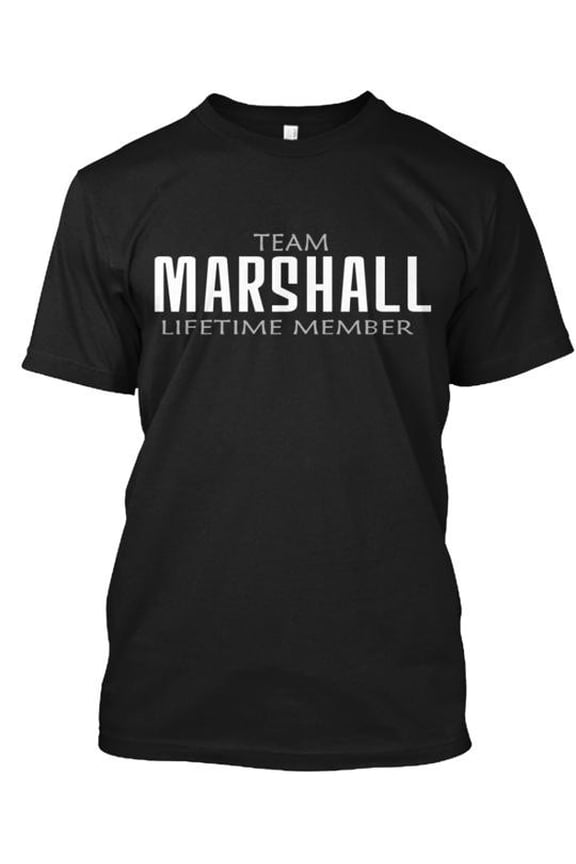 Team Marshall T-Shirt Made in the USA Size S to 5XL