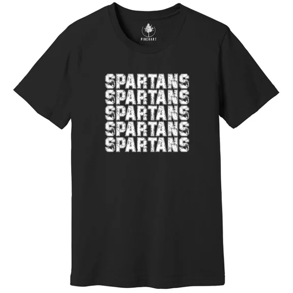 Team Mascot Shirt, Spartans Mascot Shirt, Spartans Fan Shirt, Spartans School Unisex S-5XL Hot Trending Shirt, Vintage Birthday Gift