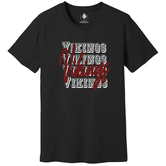 Team Mascot Shirt, Vikings Team Shirt, Vikings Team Spirit Shirt, Vikings Fan Unisex S-5XL Hot Trending Shirt, Vintage Birthday Gift