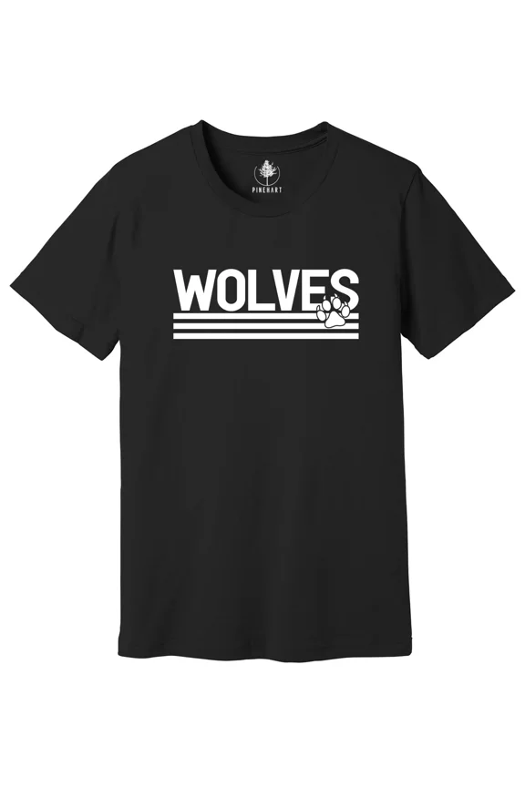 Team Mascot Wolves Shirt Wolves Team Shirt Wolves Team Spiriwolves