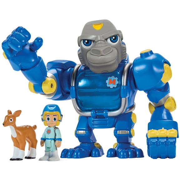 Team Mekbots: Animal Rescue Gorilla Mek with Mateo by Playmates Toys