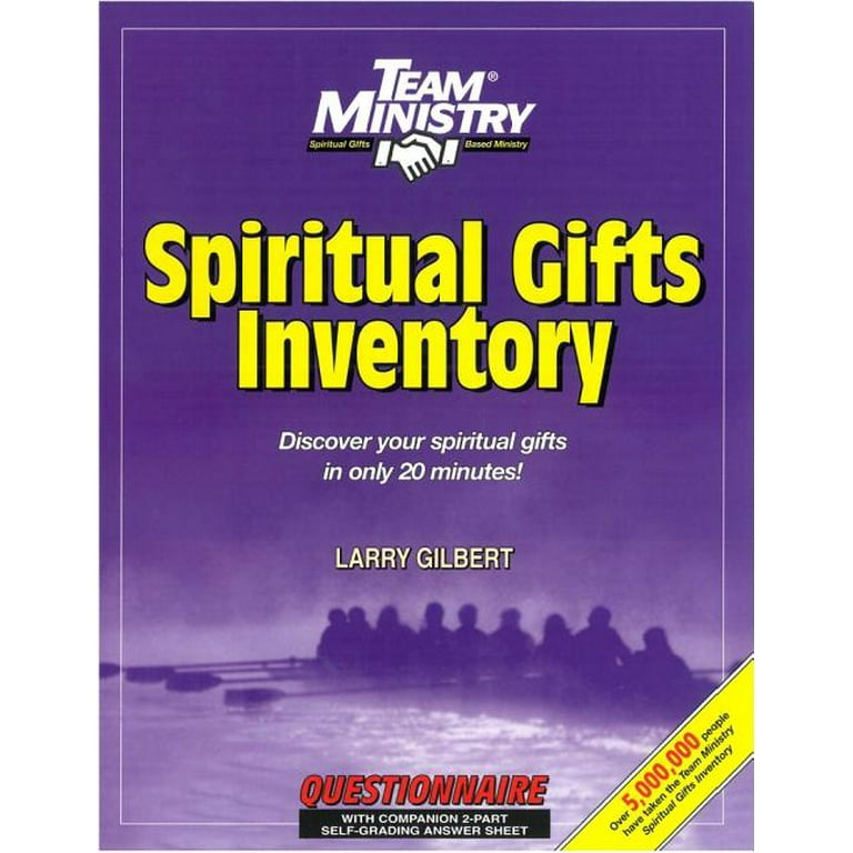 Team Ministry Spiritual Gifts Inventory, Classic Edition, Adult English:  Discover Your Spiritual Gifts in Only 20 Minutes! (Paperback) 