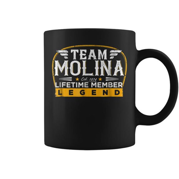 Team Molina Lifetime Member Legend Family Coffee Mugs