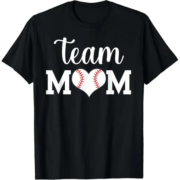 Team Mom Baseball T-Shirt