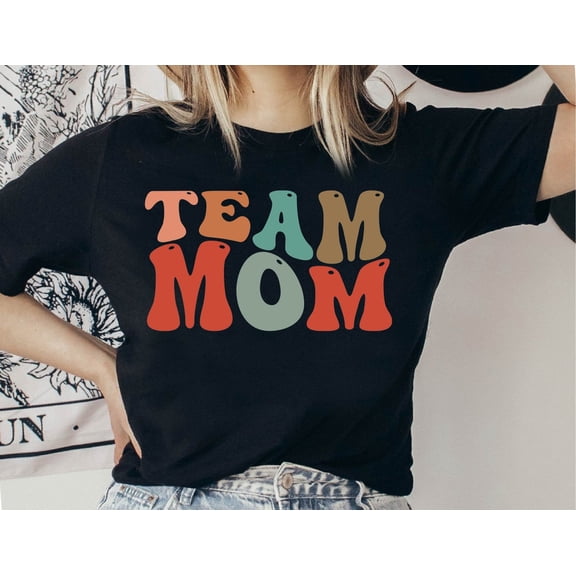 Team Mom Shirt, Mom Shirt, Mom Life, Mom Squad Tshirt, Best Mom, Team Mom Gift, Sports Mom Shirt, Football Team Mom, Proud Mother Tee