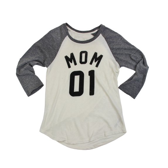 Team Mom Vintage Raglan
