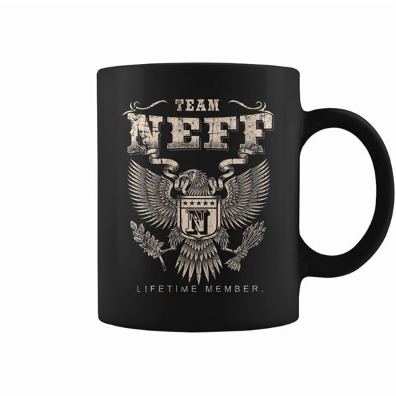 Team Neff Family Name Lifetime Member Coffee Mugs