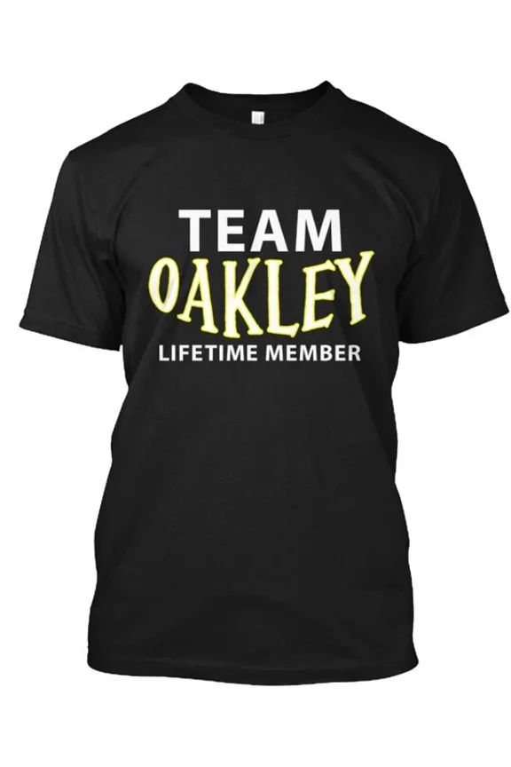 Team Oakley T-Shirt Made in the USA Size S to 5XL