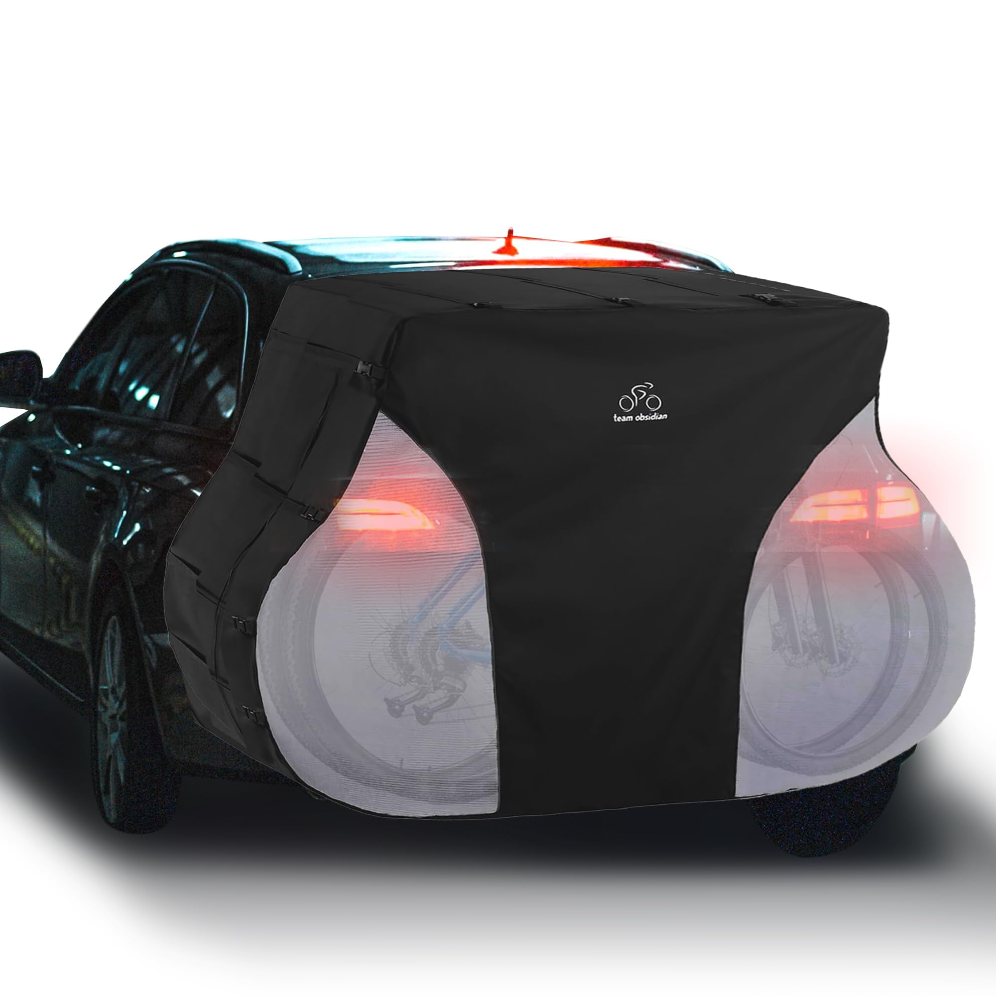 Team Obsidian Bike Covers Styles Outdoor Storage or Transportation